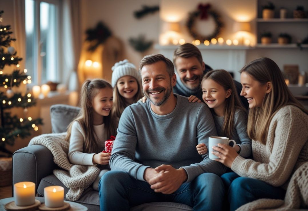 Sådan fejrer du fars dag med julehygge i hjemmet Sådan fejrer du fars dag med julehygge i hjemmet