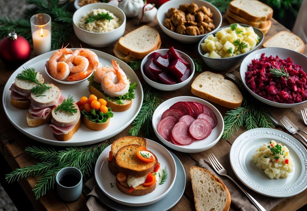 Mad til julefrokost