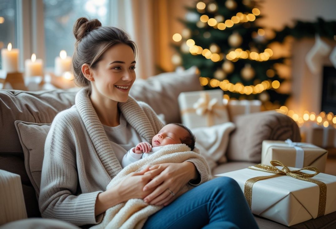 Den perfekte gave til nybagt mor i juletiden Den perfekte gave til nybagt mor i juletiden