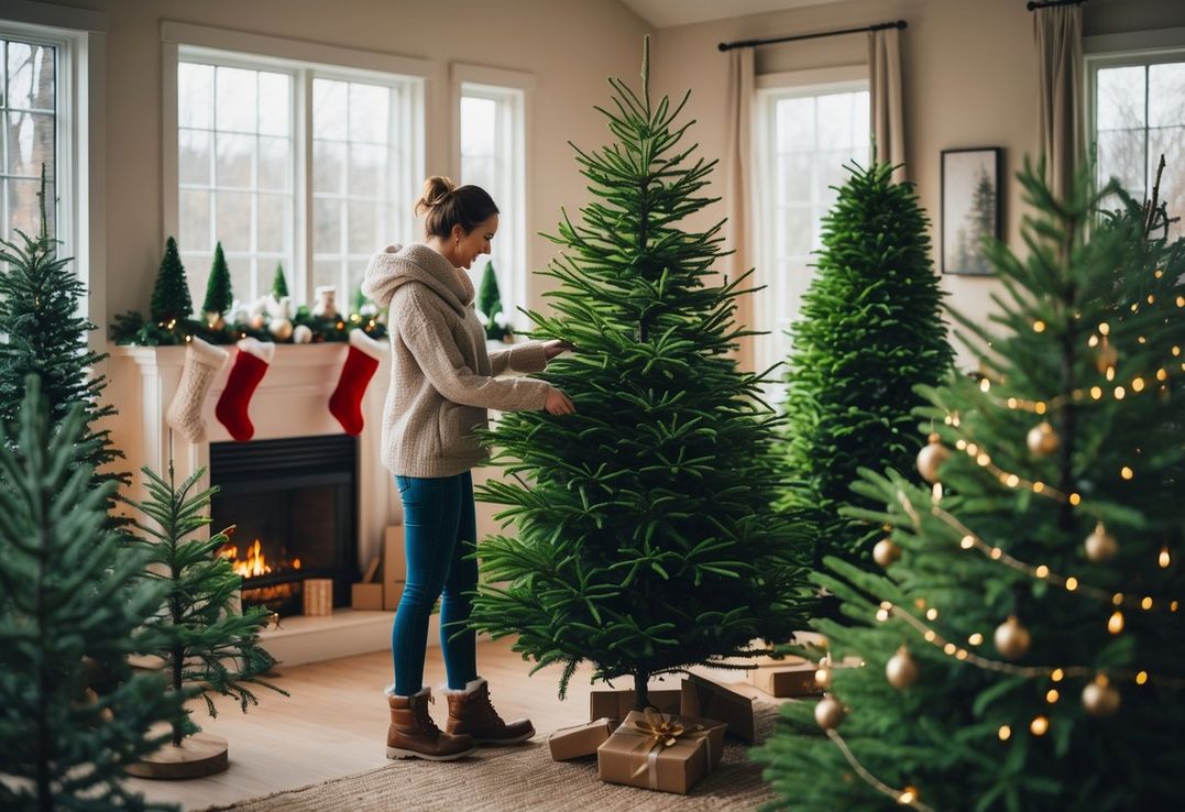 Sådan vælger du det perfekte juletræ til din stue