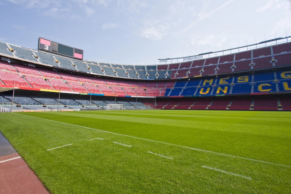 Camp Nou i Barcelona